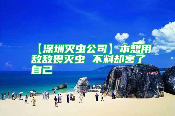 【深圳滅蟲(chóng)公司】本想用敵敵畏滅蟲(chóng) 不料卻害了自己