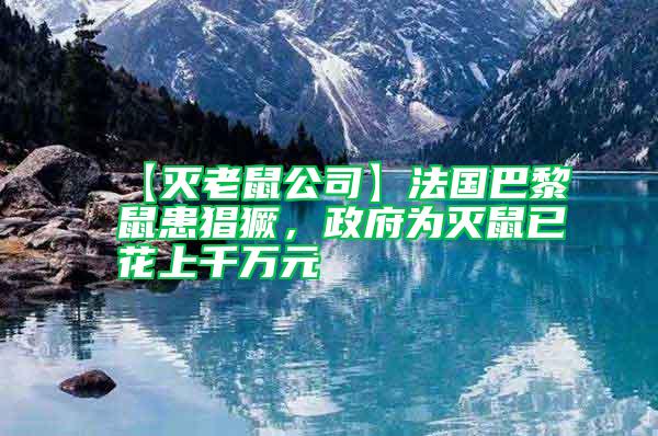【滅老鼠公司】法國巴黎鼠患猖獗，政府為滅鼠已花上千萬元