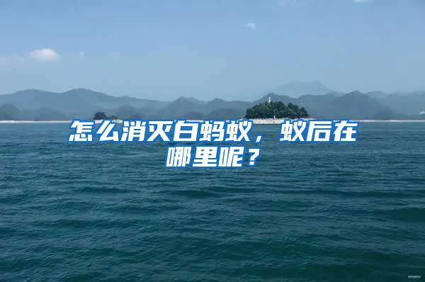 怎么消滅白螞蟻，蟻后在哪里呢？
