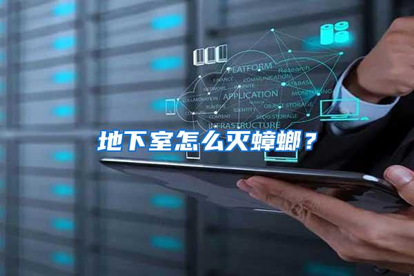 地下室怎么滅蟑螂？