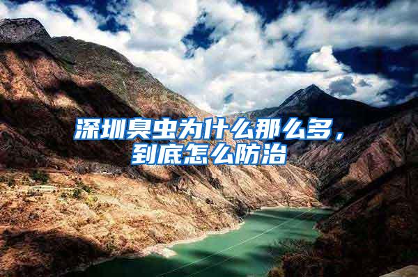 深圳臭蟲為什么那么多，到底怎么防治